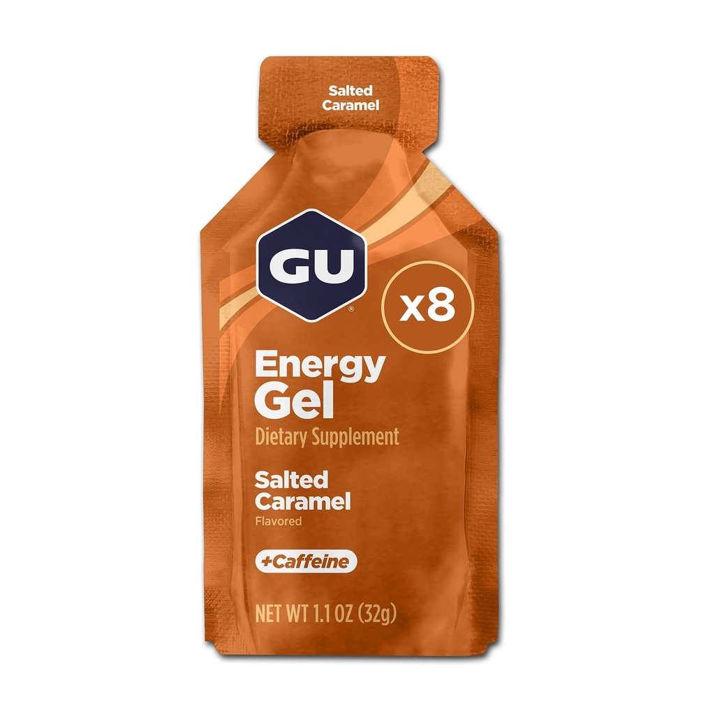 Gel ενέργειας Original Sports Διατροφής ενέργειας, 8-Count, Αλάτι Caramel