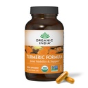 Organic India Turmeric Curcumin with Black Pepper - Organic Turmeric Supplement and Curcumin Supplement, Turmeric Capsles, Κοινή Υποστήριξη & Ανοσοποιητικό Σύστημα Υποστήριξη, Ολική Ρίζα, Trikatu - 180 Κάψουλες