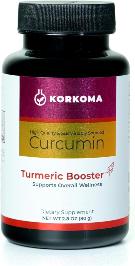 Turmeric Booster - Organic Turmeric Superfood με εκχύλισμα κουρκουμίνης, υποστηρίζει το ανοσοποιητικό σύστημα, Nurtures Healthy Skin & Γενική ευεξία