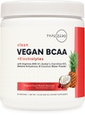 Type Zero Ultra Clean Vegan BCAA Powder + Electrolytes (Tropical Fruit Punch | 6G) 2:1:1 Sugar-Free/No Sucralose BCAAs Amino Acids Supplement - BCAA Vegan Amino Acids After Workout Drink, 30 Servings