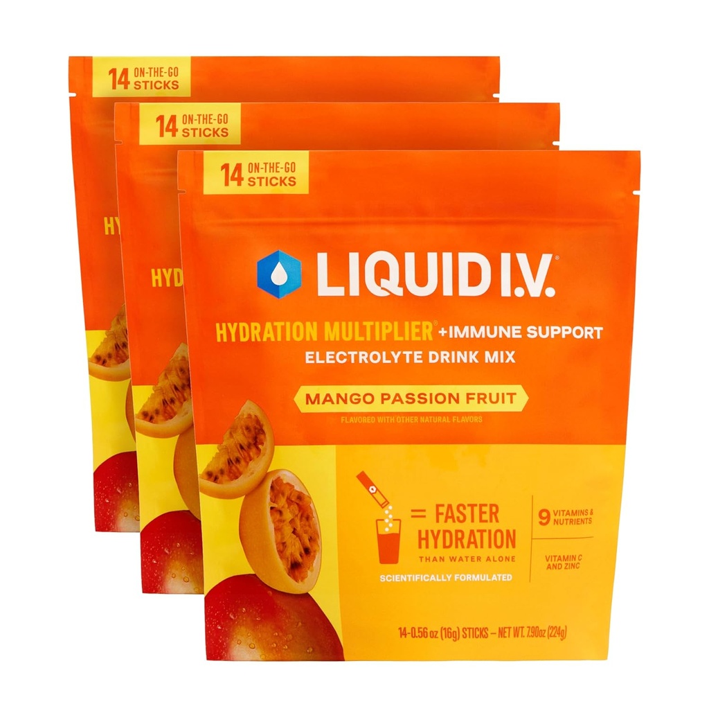 Liquid I.V.® Hydration Multiplier +Immune Support - Mango Passionfruit 