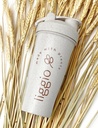 Eco-Friendly Water & Protein Shaker Bottle Made with Wheat Straw Fiber, Natural