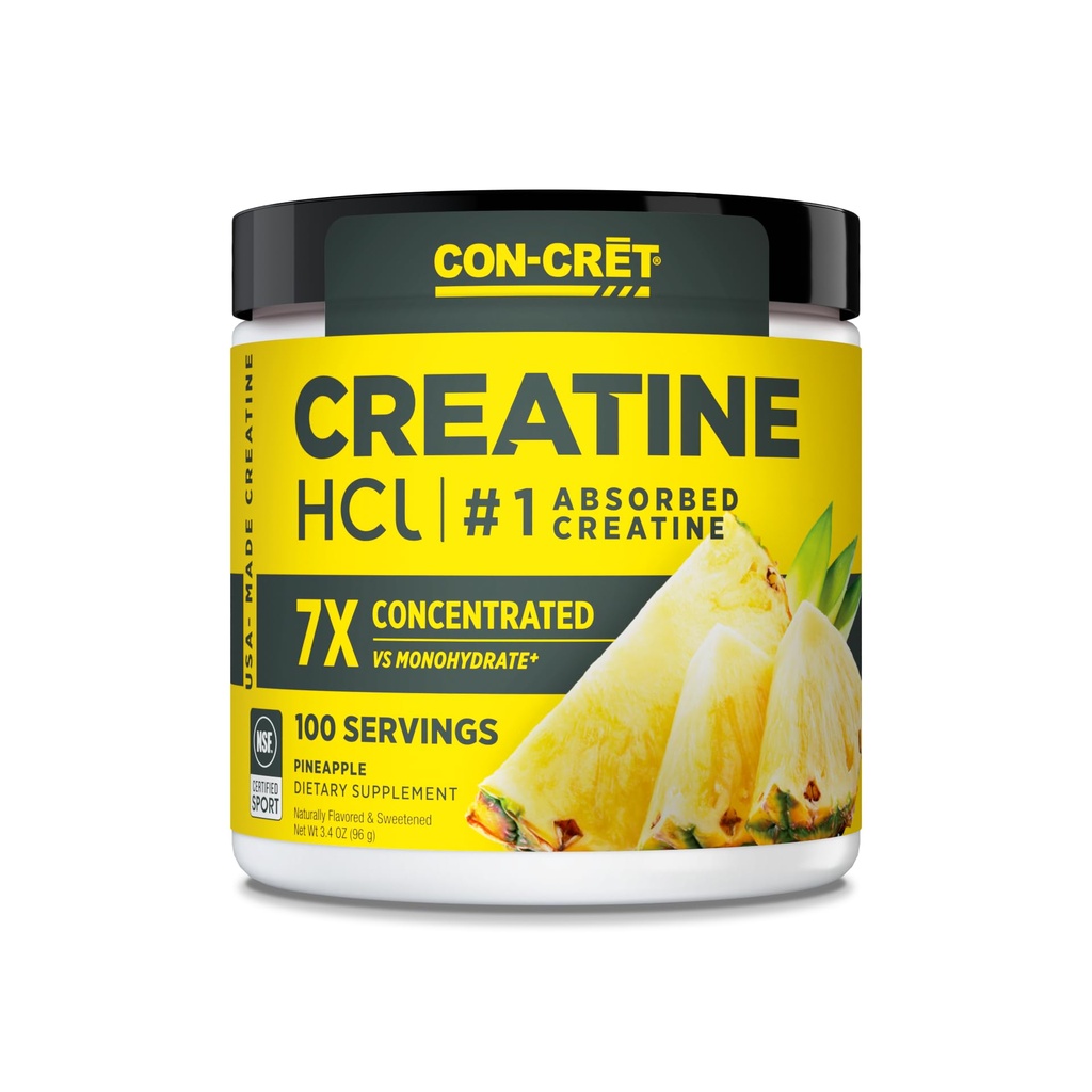 CON-CRET Creatine HCl Powder 