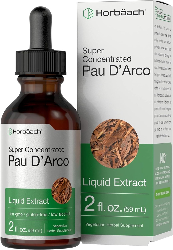 Horbaach PAU D Arco Bark Tincture 