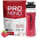 Promino® Essential Amino Acid Muscle Drink – 2X Πιο αποτελεσματικό από τον ορό γάλακτος – NSF Certified for Sport – Καύσιμα αποκατάστασης χωρίς ζάχαρη – Βατόμουρο, 30 υπηρεσίες