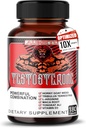 Vitality & Wellness Support for Men with Tribulus, Tongkat Ali, Maca Root, L-Arginine & Vitamin D3 – 90 Capsules