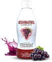 – 32 Fl. Oz. Advanced Υγρό Καρδιαγγειακό & Χοληστερόλη Υποστήριξη Φόρμουλα – Υγρό συμπλήρωμα ρεσβερατρόλης Προωθεί Υγιεινή γήρανση, καρδιακή υγεία & Ενεργειακά επίπεδα