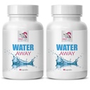 Συμπλήρωμα ισορροπίας νερού - WATER AWAY - συμπλήρωμα υποστήριξης, διάλυμα νερού, Φυσικό μείγμα διουρητικών, φυτικό ισοζύγιο νερού, διουρητικό συμπλήρωμα υποστήριξης, Φυσική υποστήριξη, Ισορροπία νερού 2 Bot 120 Caps
