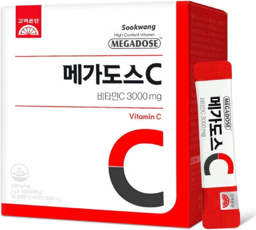 Κορέα MEGADOSE Βιταμίνη C σκόνη 3000mg 