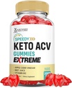 Justified Laboratories Speedy Keto ACV Gummies Extreme 2000MG Speedy Keto Gummies Advanced Formula Apple Cider Vinegar with Pomegranate Beet Buice Powder B12 Vegan Non GMO 60 Gummys