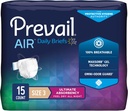 Prevail Breezers 360 Incontinence Briefs, Ultimate Absorbency, Μέγεθος 3, 15 Count (Pack of 4)