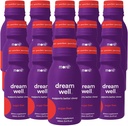 More Labs Dream Well Holistic Sleep Shot Drink 15 Pack | Non-Habit Forming | Lemon Balm, Melatonin and Glycine | Sleep Support Solution