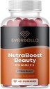 Nutraboost Ομορφιά Gummies, Vegan Collagen Booster, Biotin, Δέρμα μαλλιά και νύχια, βιταμίνη Α, Ε, C, Εσπεριδοειδή Γεύση, 30 ημέρες προσφοράς, χωρίς ζάχαρη
