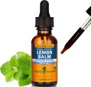Βότανο Pharm Certified Organic Lemon Balm Liquid Extract for Calming Νευρικό Σύστημα Υποστήριξης, Χωρίς Αλκοόλ Γλυκερίτης, 1 Oz