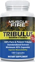 Φυτική Διατροφή Tribulus Terrestris, Βουλγαρικά, 1500mg 45% Σαπωνίνες, Λεκιθίνη για Καλύτερη Ενημέρωση, 180 κάψουλες, Ένα μπουκάλι...