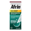 Afrin No Drip Σοβαρή 12 ώρες Ρινική αποσυμφορητική αντλία Mist - 0,5 ουγγιά