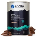 Gnarly Nutrition Vegan Plant Protein – Σοκολάτα Vegan Protein Powder, NSF Sport Certified – Αντικατάσταση γεύματος, Daily Nutritional Boost – Λακτόζη Χωρίς σκόνη – Σοκολάτα, 28.2 oz