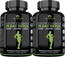 THE ENCLARE NUTRITION 15 Day Detox Cleanse for Weight Loss. Προηγμένη υποστήριξη Gut για γυναίκες & άνδρες. Cleanse Colon Laxatives for Constipation & Bloating Relief. Καθαρίστε τα προβιοτικά χάπια διατροφής 60ct (2)