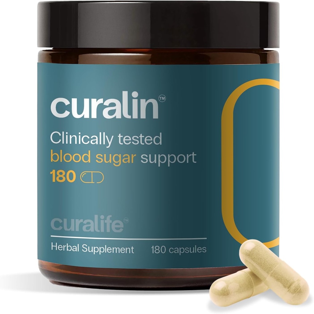 Curalin Blood Sugar Complex Supplement 