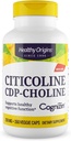 Healthy Origins Cognizin (Citicoline), 250 mg - Συμπλήρωμα εγκεφάλου για τη μνήμη με Choline Citicoline CDP - Μη-GMO, Vegan & Gluten-free - 150 κάψουλες λαχανικών
