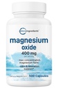 Οξείδιο του μαγνησίου 400mg, 500 κάψουλες 