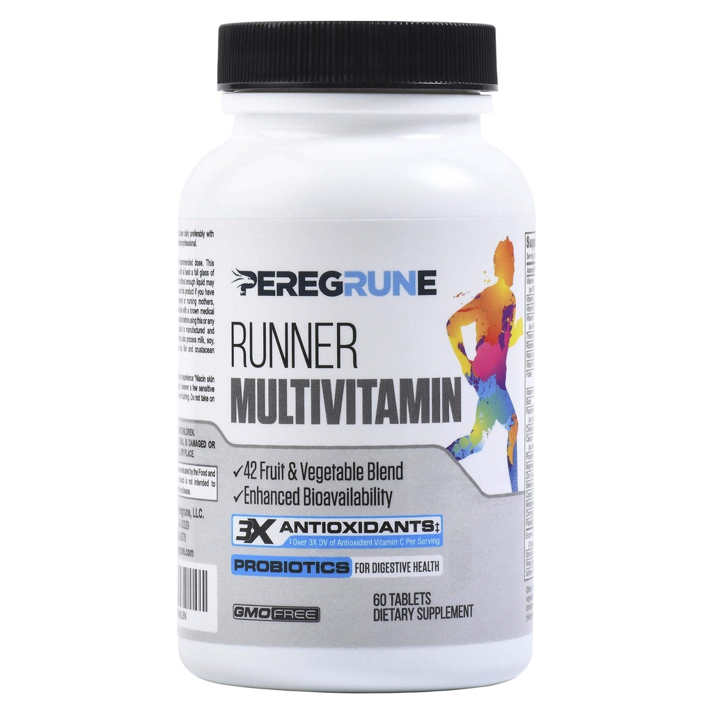 Runner Multivitamin – Μηχανική Βιταμίνη με Αντιοξειδωτικά για την αποκατάσταση της υγείας / Running – Complete B Complex για την αντοχή, την ενέργεια – Προβιοτικά, ολόκληρα τρόφιμα – Πιστοποιημένα συμπληρώματα λειτουργίας