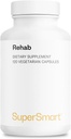 Supersmart - Rehab (Advanced Formula) - με Kudzu, Silymarin, Ginger Root, Benfotiamine - All-in-1 Συμπλήρωμα 