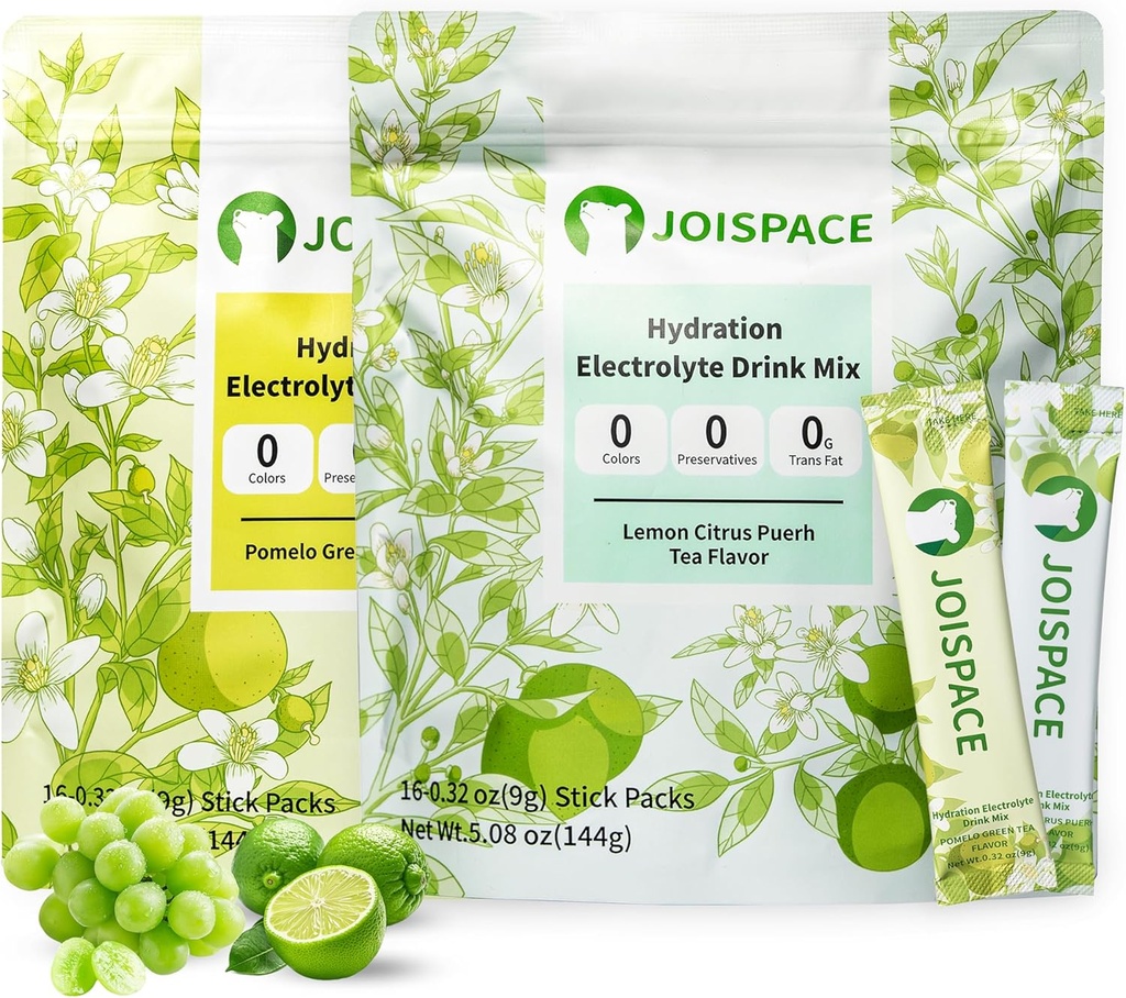 JOISPACE Ηλεκτρολυτικό ποτό Μίγμα με τσάι Πολυφαινόλες 