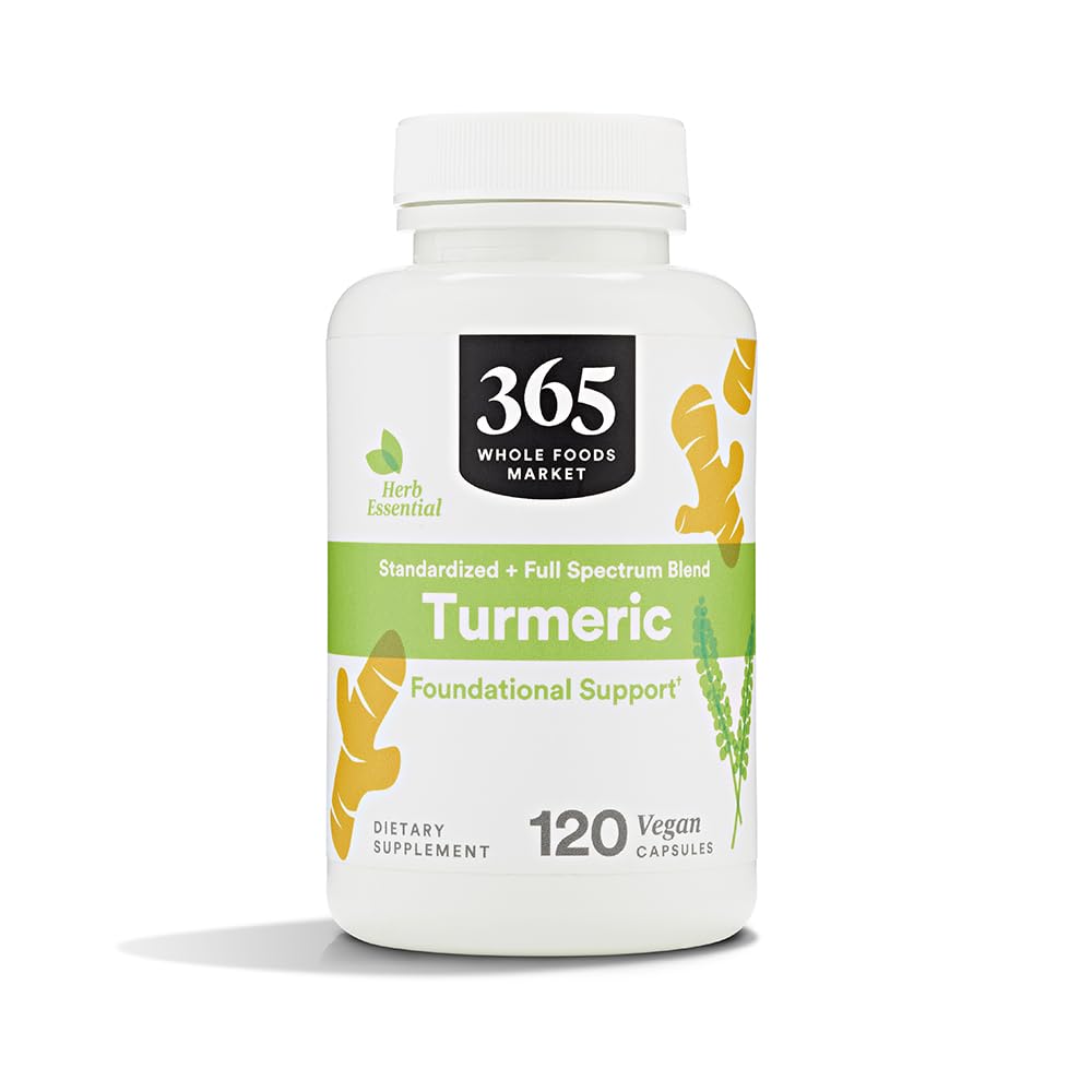 365 από Whole Foods Market, Turmeric, 120 Count