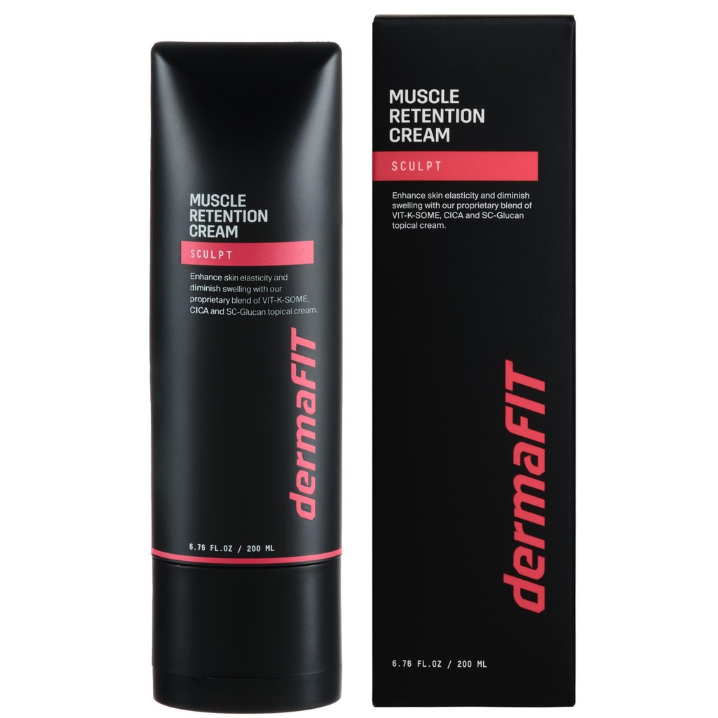Sculpt Muscle Maintenance Body Cream - Σχηματισμένο & Ισορροπημένο Σώμα - Ασφαλής απώλεια λίπους χωρίς Yo-Yo Effect, Post workout, 200ml, Topic Αναλγητικό για τους μυς, Εργασία Μεγάλη με συμπληρώματα πρωτεϊνών