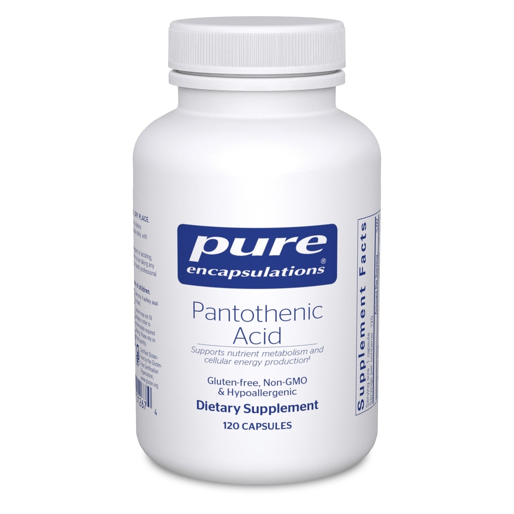 Pure Encapsulations Pantothenic Acid 