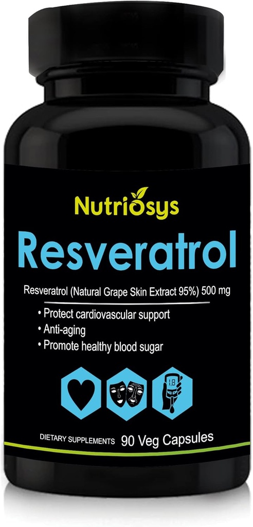 Resveratrol 500mg συμπλήρωμα 