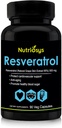 Resveratrol 500mg συμπλήρωμα 