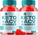 (2 Πακέτο) Keto Genesis ACV Gummies Advanced Gummies 1000mg, Genesis Keto + ACV Weight Management Gummies Apple Cider Vinegar Genesis Συμπλήρωμα διατροφής Genesis Gummies Κριτικές (120 Gummies)