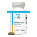 XYMOGEN Resveratin Plus - Πατενταρισμένο Pterostilbene + Trans-Resveratrol με Quercetin Αντιοξειδωτικά συμπλήρωμα για την προώθηση της καρδιαγγειακής + κυτταρικής υγείας, υγιή γήρανση, ανοσοποιητική υποστήριξη (60 κάψουλες)