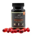 Krill Oil for Dogs - Ζωτικότητα από Alpha Dog Nutrition – Μειώνει τις Αλλεργίες Σκύλων, Ichiness, & Shedding – Προάγει το υγιές δέρμα και το παλτό