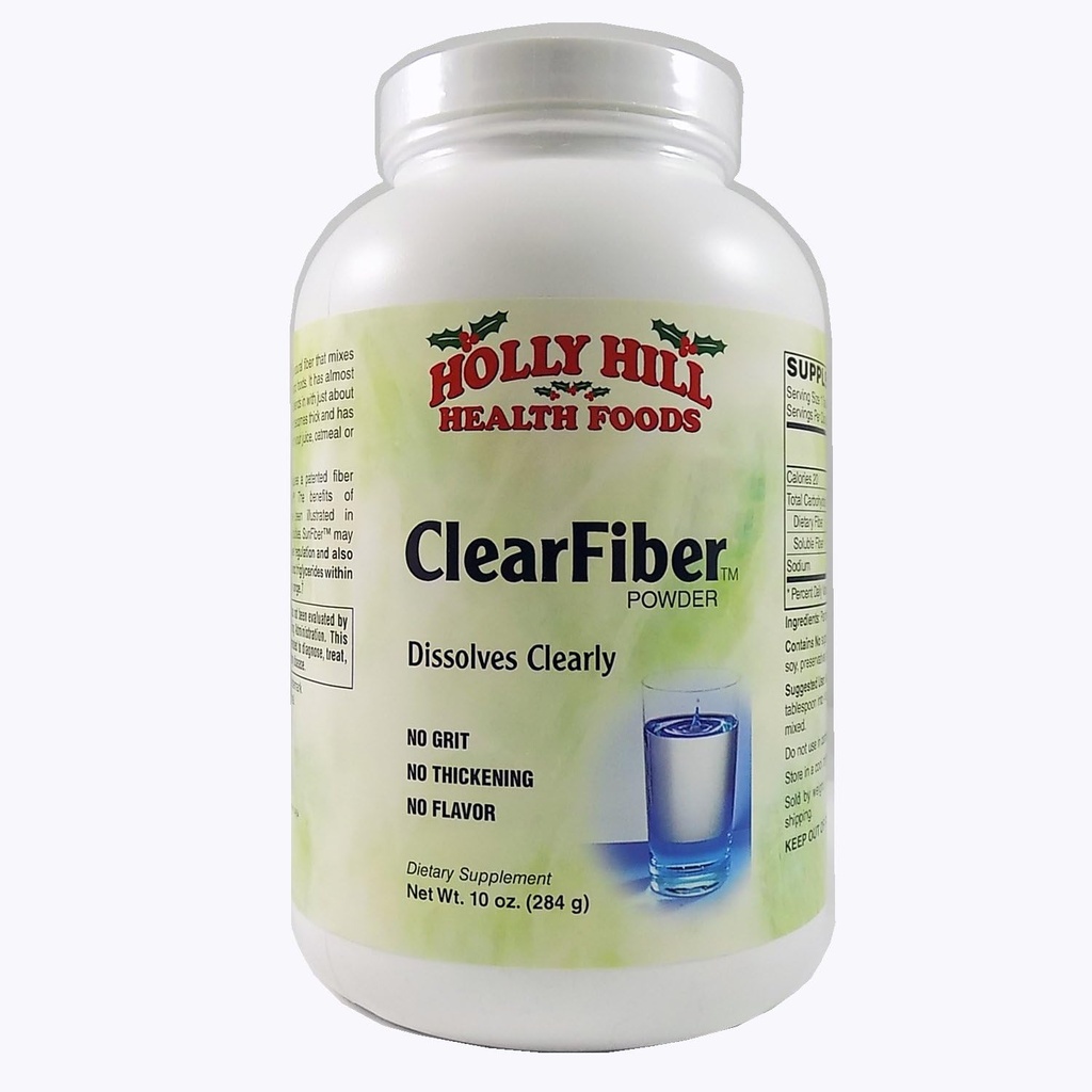 Holly Hill Health Foods, καθαρή σκόνη ινών, 10 ουγγιά