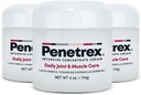 Penetrex Joint & Muscle Therapy - Καταπραϋντική άνεση για την πλάτη, το λαιμό, τα χέρια, τα πόδια - Premium ολόκληρο το σώμα τρίψιμο με Arnica, βιταμίνη B6 MSM & Boswellia - 4 ουγκιά κρέμα (3 Pack)