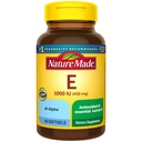 Nature Made Vitamin E 450 mg (1000 IU) dl- Alpha Softgels, 60 Count for Antioxidant Support (Packaging May Vary)
