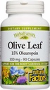 Φυτικά προϊόντα από Φυσικούς Παράγοντες, Olive Leaf 500 mg, Natural Wellness Formula, 90 Κάψουλες