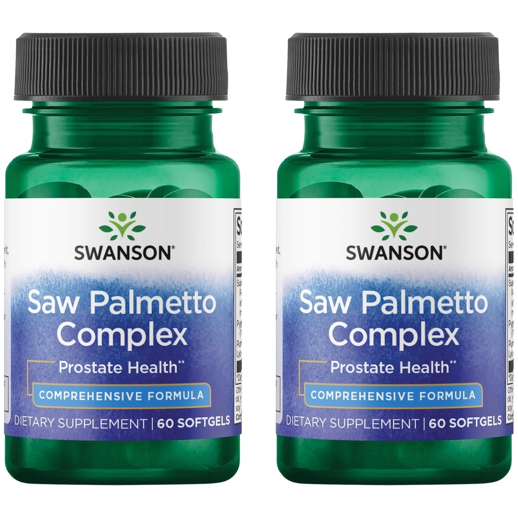 Swanson Saw Palmetto Complex 60 Sgels (2 Pack)