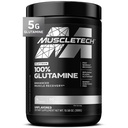 Muscletech 100% L-Γλουταμίνη Σκόνη για την Ενισχυμένη Ανάκτηση των Μυών - Αμιγής L Γλουταμίνη Μυϊκή Ανάπτυξη Builder & Ενέργεια Ενισχύοντας Συμπλήρωμα Διατροφής για Άνδρες & Γυναίκες - Χωρίς γεύση, 60 Υπηρεσίες