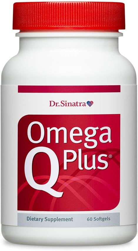 Dr. Sinatra Omega Q Plus– Omega-3 και CoQ10 συμπλήρωμα παρέχει καθημερινή υποστήριξη υγείας καρδιάς με 50 mg CoQ10 και παρέχει αντιοξειδωτική δύναμη (60 softgels)