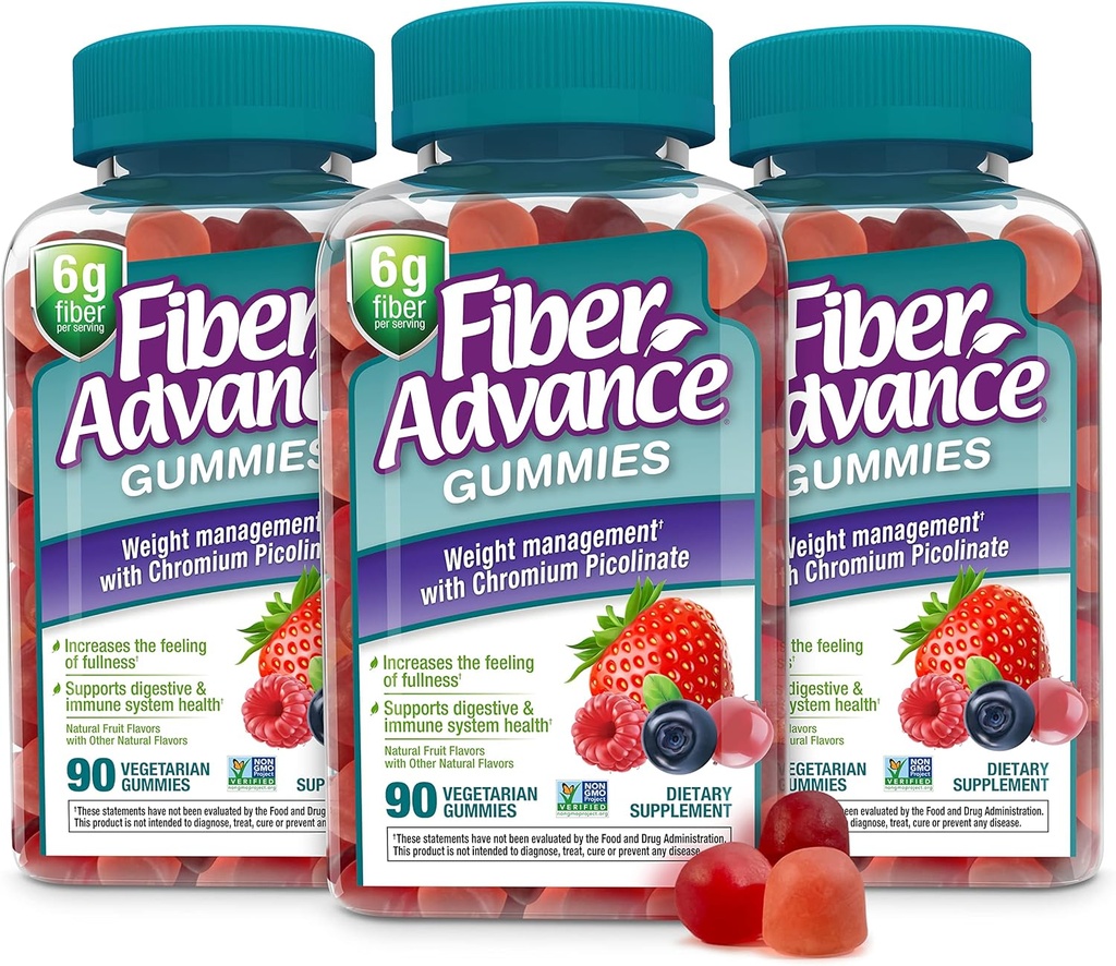 Fiber Advance Weight Management Gummies 