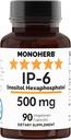 MONOHERB IP-6 Ινοσιτόλη Εξαφωσφορική 500 mg ανά Καψάκιο - 90 Veg Κάψουλες
