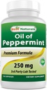 Best Naturals Peppermint Oil Bowel Καταπραϋντικό συμπλήρωμα διατροφής, 250 mg, 120 Count