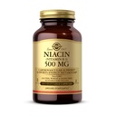 Solgar Niacin (Vitamin B3) 500 mg, 100 κάψουλες λαχανικών - Ενεργειακός Μεταβολισμός - Μη ΓΤΟ, Vegan, Χωρίς γλουτένη, Χωρίς γαλακτοκομικά, Kosher - 100 Σερβιέτες