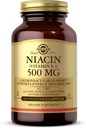 Solgar Niacin (Vitamin B3) 500 mg, 100 κάψουλες λαχανικών - Ενεργειακός Μεταβολισμός - Μη ΓΤΟ, Vegan, Χωρίς γλουτένη, Χωρίς γαλακτοκομικά, Kosher - 100 Σερβιέτες