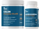 Dr. Tobias Colon Everyday Health and Ashwagandha Capsules, Digestive Wellness & Resilience Bundle, Supports Balanced Energy & Gut Health, Vegan, Non-GMO