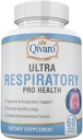Ultra Respiratory Pro Health – Helps in Maintaining Overall Lung & Respiratory Health – Infused with Butterbur and Feverfew Extract - 60 Capsules
